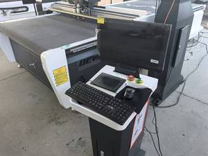 Tự động CNC kỹ thuật số phẳng thể thao Máy cắt vải với động cơ và động cơ thành phần cốt lõi - Product Image 3