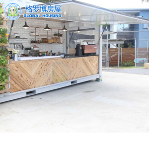 Conteneur de fret mobile préfabriqué de 20 pieds et 40 pieds, bar à café, conteneur d'expédition, design de bar à café - Product Image 2