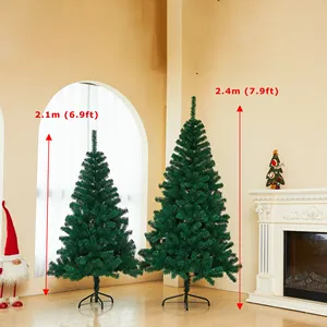 Sevenlots Traditional Christmas Tree Artificial Xmas Tree Home Decor 2ft 3ft 4ft 5ft 6ft