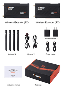 Transmisor y receptor de video y audio inalámbrico compatible con HDMI de 820 pies, kit extensor inalámbrico para computadora portátil, PC, STB a proyector de TV - Product Image 6