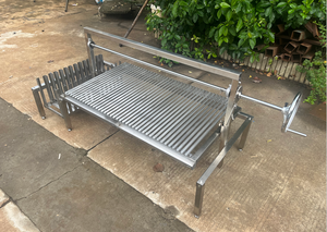 Stainless Steel 304 Built in Charcoal Gaucho Parrilla Santa Maria Argentina <strong>Argentinian</strong> Argentine <strong>Grill</strong> - Product Image 4