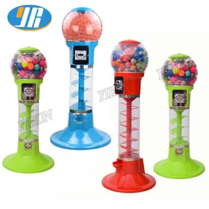 High Quality Metal Gashapon Capsule Vending Machine Coin Operated Coin Acceptor Gumball Machines for Gacha Games