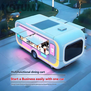 عربة متعددة الوظائف ، بائع شوارع كهربائي ، عربة الوجبات السريعة للقهوة والمشروبات - Product Image 3