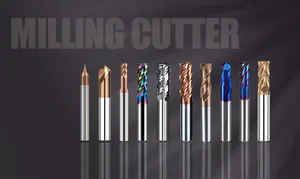 Nhôm Mài Duy Nhất Sáo Vuông End Mill Máy Xay Tốc Độ Cao Phay Cutter Cho Đá