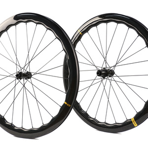 Conjunto de Rodas de Bicicleta de Carbono Tandell com Cubo <span class=keywords><strong>Shimano</strong></span> 11 Velocidades e Raios Pillar 1423 700C para Esporte - Product Image 3