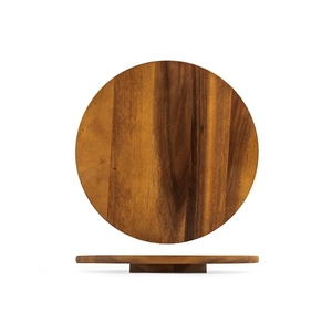 Piatto Girevole in Legno Diametro 36 Cm Elegante e Pratico per Servire - Product Image 1