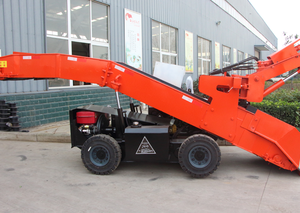 Huansheng ZWY-40A 50A jenis konveyor roda Mucking peralatan mesin Loader dengan palu - Product Image 3