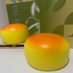Jouet sensoriel anti-stress à presser, à rebond lent, en forme de nourriture simulée (pain, gâteau), avec parfum et texture douce, <span class=keywords><strong>Yoyo</strong></span> Sauce Blind - Product Image 4