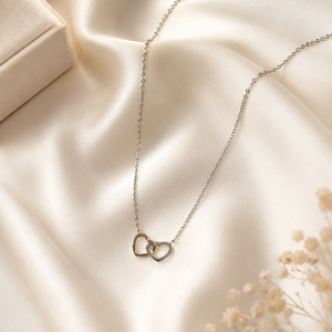 Wholesale Fashion Women Jewelry 18K Gold Stainless Steel Design Hollow Out Love Heart Pendant Necklace - Product Image 5