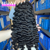 15A 100% Produit de qualité supérieure Cheveux humains naturels bruts indiens bouclés crépus en lots, doux et soyeux, à vendre, directement de l'usine en Inde
