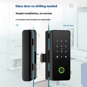 TT <strong>LOCK</strong> Easy Opening Aluminum Alloy Electronic <strong>Access</strong> Office <strong>Lock</strong> Fingerprint Recognition Temporary Password-Free for Wood Doors - Product Image 3