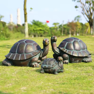Estatuilla de fibra de vidrio jardín Parque decoración al aire libre estatuas de animales de resina de gran tamaño caballo de tigre de fibra de vidrio para la venta - Product Image 3
