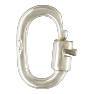 Lot De 2 Fermoirs Mousquetons Doubles 10 Mm - Argenté, Pour Bracelet, Collier, Extensions, Fabrication Bijoux
