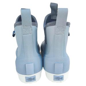 Botines de goma anchos antideslizantes reforzados impermeables de <span class=keywords><strong>alta</strong></span> calidad para hombre, botas de cubierta, botas de pesca - Product Image 5