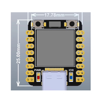 Carte de développement ESP32-C3 OLED avec antenne en céramique, module d'écran WiFi ESP32 de 0,42 pouce