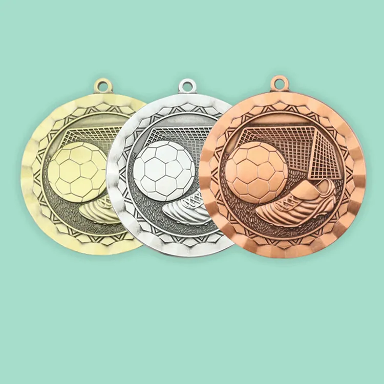 Medalhas do esporte do futebol/prêmios do futebol em promoção