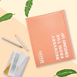 Burbuja de color rosa personalizada para el cuidado del cabello, Burbuja de embalaje de envío, venta al por mayor - Product Image 5