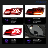 Conjunto de Luces Traseras LED Completas para Honda Accord CR de 9ª Generación 2013-2017, Secuenciales, con Luz de Freno, Canbus, Plug and Play, Repuestos para Auto