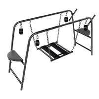 Chaise de contrainte SM pour lit, mobilier BDSM, instrument d'entraînement maître-esclave, balançoire silencieuse à profil élevé, modèle export