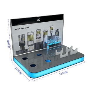 <strong>Customized</strong> New Flashlight <strong>Display</strong> <strong>Rack</strong> with LED Blue Light Acrylic <strong>Display</strong> <strong>Rack</strong> Electronic Product <strong>Display</strong> <strong>Rack</strong> - Product Image 6