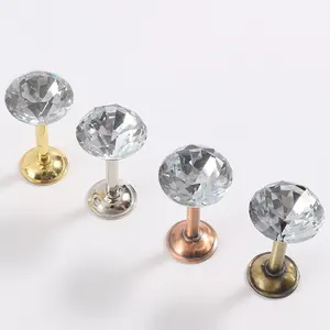 Luxury Crystal Ball Curtain Hooks