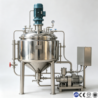 Fabricante OEM: Tanque de Fermentación Industrial Aislado con Revestimiento de Acero Inoxidable 316L, 200L, Certificado CE