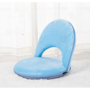 Silla de soporte de cintura multifuncional de terciopelo de cristal, cómoda <span class=keywords><strong>cama</strong></span> plegable, estilo de Luna para picnics de viaje en la playa - Product Image 4