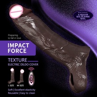 Fernbedienbare Flüssigsilikon-Heizvibratoren Realistische Klitoris-Dildos Stoßvibratoren für Frauen Masturbatoren - LM-C-T838