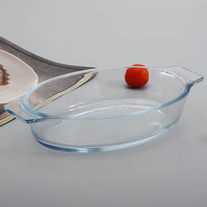 Teglia <span class=keywords><strong>da</strong></span> forno in vetro a forma <span class=keywords><strong>di</strong></span> <span class=keywords><strong>pesce</strong></span> sicura per forno a microonde in vetro <span class=keywords><strong>di</strong></span> vendita calda - Product Image 3