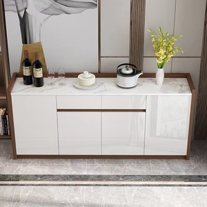 Armario lateral de lujo ligero para cena, taquillas simples modernas para restaurante, cuenco de mármol, armario de entrada de <span class=keywords><strong>vino</strong></span> - Product Image 2