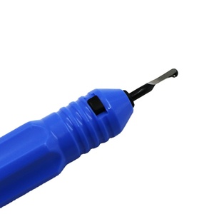 China supplier wholesale manual plastic portable mini deburring scraper external chamfer tool edge trimmer blade