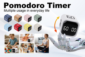 Relatiegeschenken Digitale Visuele Pomodoro <span class=keywords><strong>Timer</strong></span> Zwaartekracht <span class=keywords><strong>Timer</strong></span> Met Aangepaste Verpakking Tijd Product Kleur Print Logo - Product Image 2