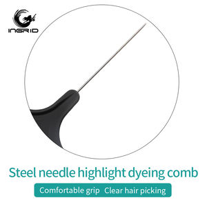 หวีหางหนูสำหรับสไตลิสต์ผมอุปกรณ์ร้านเสริมสวยมืออาชีพหวีหางหนูสำหรับการเลือกทำผมแบบไฮไลต์ - Product Image 2