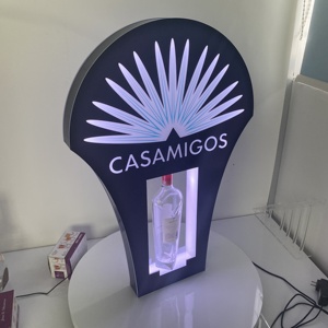 Pantalla brillante, <span class=keywords><strong>Casamigos</strong></span> personalizados, botella de <span class=keywords><strong>Tequila</strong></span>, presentador Led acrílico glorificador, letrero de neón, servicio de botella VIP para fiesta, club nocturno, Lo - Product Image 5
