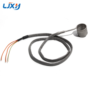 LJXH 1PC 18*25/30/35/40/50mm riscaldatori a fascia con ugello a spirale elettrico canale caldo con filo di messa a terra 220V 300W-550W - Product Image 2