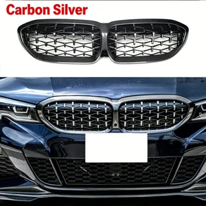 Grilles de pare-chocs avant de voiture pour Série 3 G20 G28 2019-2022, protection inférieure en maille, accessoires de tuning automobile - Product Image 6