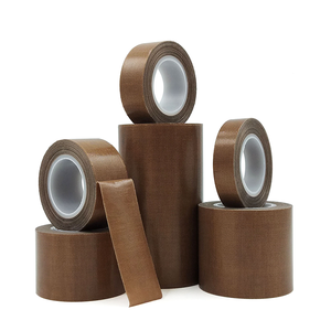 Nhiệt độ cao không thấm nước <span class=keywords><strong>PTFE</strong></span> tráng sợi thủy tinh băng dính với Silicone dính cho các ứng dụng chịu nhiệt - Product Image 5