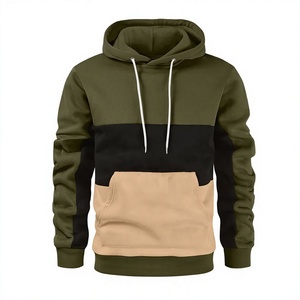 <b>Men</b> Hooded <b>Sweatshirt</b> Regular Fit Casual Autumn Wear Fleece 100% Cotton Breathable Pocket Design <b>White</b> Gray Black - Product Image 3