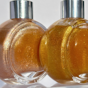 Aceite Corporal Orgánico Personalizado MLM con Brillo, Hidratante, Iluminador, No Pegajoso, Resaltador con Brillo, Color Personalizable - Product Image 4