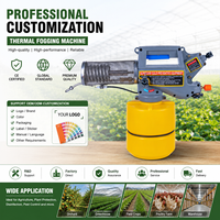 Pulvérisateur thermique agricole portable, mini-pulvérisateur à brouillard pour usage agricole, machine de fumigation thermique pour tuer les moustiques