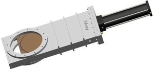 Válvula de Compuerta de Alto Vacío de Aluminio DN60 de 60mm, Válvula de Cuchilla de Doble Acción Neumática de Alto Vacío - Product Image 6