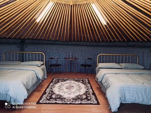 Tende Glamping di lusso attrezzature all'aperto escursioni <span class=keywords><strong>campeggio</strong></span> Mongolia yurta - Product Image 4