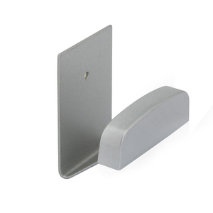 Gancio adesivo, acciaio inossidabile, grigio - Product Image 3