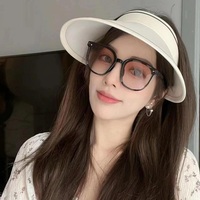 Lunettes de soleil unisexes à monture surdimensionnée pliante carrée pour adultes Lunettes de soleil de protection Uv 400 Polarisation Tac