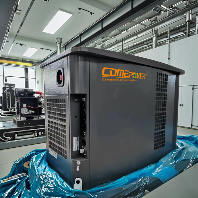 Comepower 15kW & 20kW Home Generator Silent Standby with NG/LPG/Biomass Gas Fuel EPA ETL 60Hz 120/240V Reliable Source