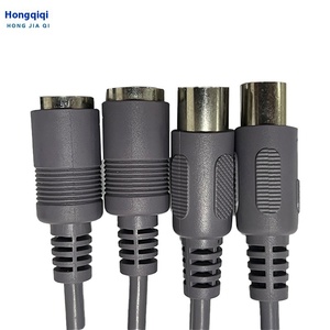 Lớn DIN 6-Core nam và nữ s-thiết bị đầu cuối kết nối cho xe âm thanh/Video Cáp dữ liệu và y tế dây harnesses - Product Image 4