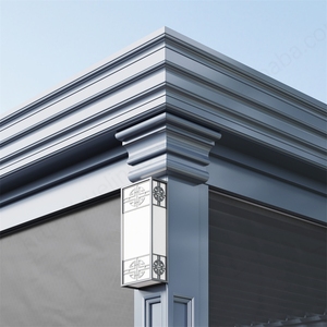 Pérgola de Techo Retráctil motorizada de aluminio impermeable para exteriores Toldo Pérgola bioclimática retráctil de aluminio por encargo - Product Image 6