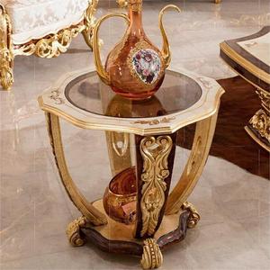 Di lusso antico turco medio-orientale intagliato a mano divano Set <span class=keywords><strong>barocco</strong></span> reale <span class=keywords><strong>moderno</strong></span> soggiorno mobili - Product Image 5