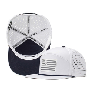 Mũ <span class=keywords><strong>Snapback</strong></span> 7 tấm chất lượng cao, thiết kế Hip Hop, vành phẳng, chất liệu Polyester Spandex chống thấm nước, mũ thể thao ngoài trời - Product Image 1