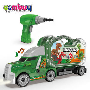 <span class=keywords><strong>Giocattolo</strong></span> Dinosauro Auto Smontabile Fai-da-Te con <span class=keywords><strong>Trapano</strong></span> Elettrico per Assemblaggio 3D - Product Image 6